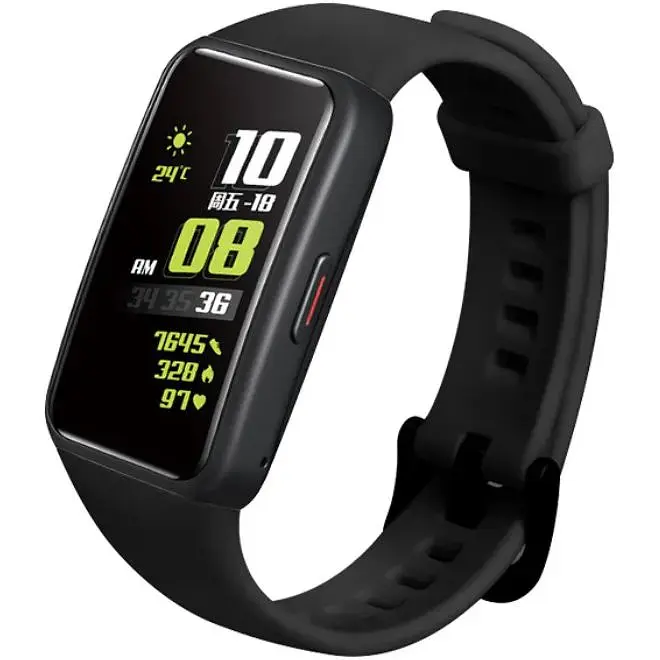 Ремінець DK Silicone Sport Band Classic для Honor Band 6 / 7 (011342) (black) - фото 2