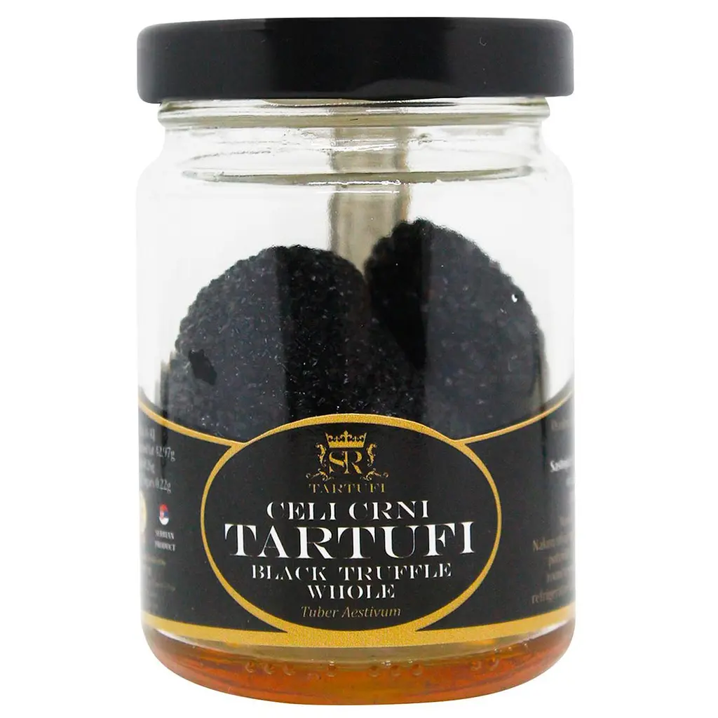 Трюфель чорний Tartufi SR Whole Black Truffle 35г. - фото 2