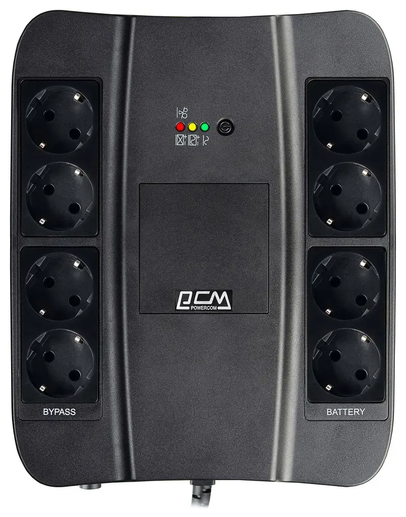 Джерело безперебійного живлення Powercom 850 ВА / 510 Вт / 9 А*ч (SPD.850U.USB) - фото 2