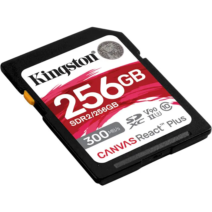 Карта пам'яті Kingston 256GB SDXC C10 UHS-II U3 R300/W260MB/s (SDR2/256GB) - фото 2