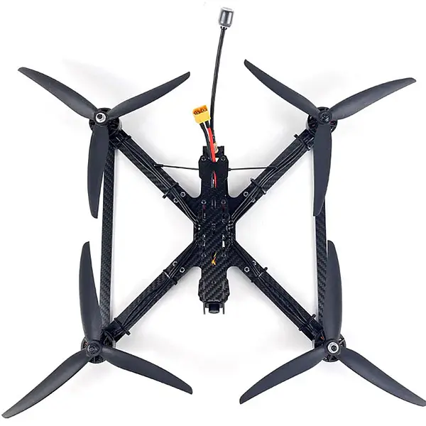 FPV дрон DarwinFPV X9 - квадрокоптер 9 дюймів, до 3 км, 170 км/год, вантаж 2,5 кг PNP (Без ресивера) - фото 3