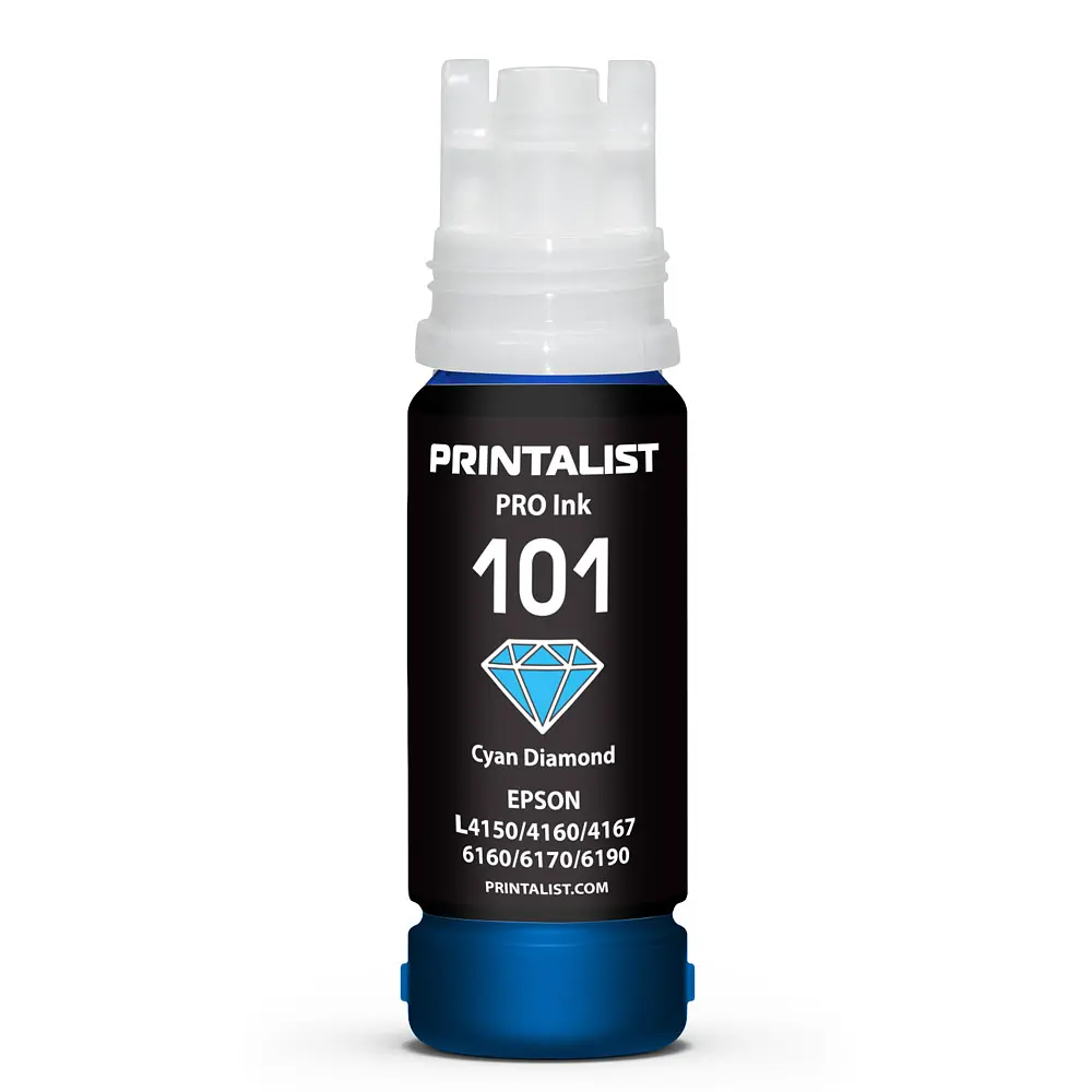 Чорнило PRINTALIST 101 для Epson L4150/4160 70г Cyan водорозчинне (PL101C) - фото 3