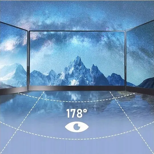 Портативний монітор Arzopa 14" E1 Extreme Slim Black [114223] - фото 7