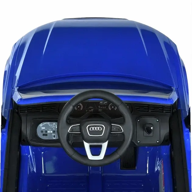 Джип радіокерований 2.4G 2 мотори 35W акумулятор 12V7-9Ah MP3 USB шкіра синій (M 5796EBLRS-4) - фото 4