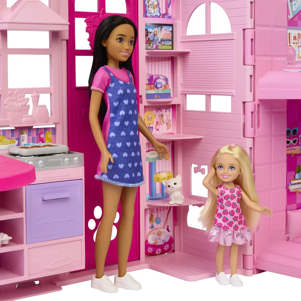 Портативний будиночок для ляльки Barbie Вихідні за містом (JMD27) - фото 3