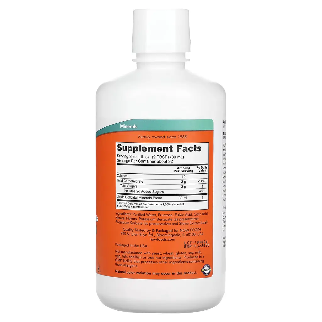 Колоїдні Мікроелементи Colloidal Minerals Raspberry - 946 мл із Малиновим смаком - фото 2