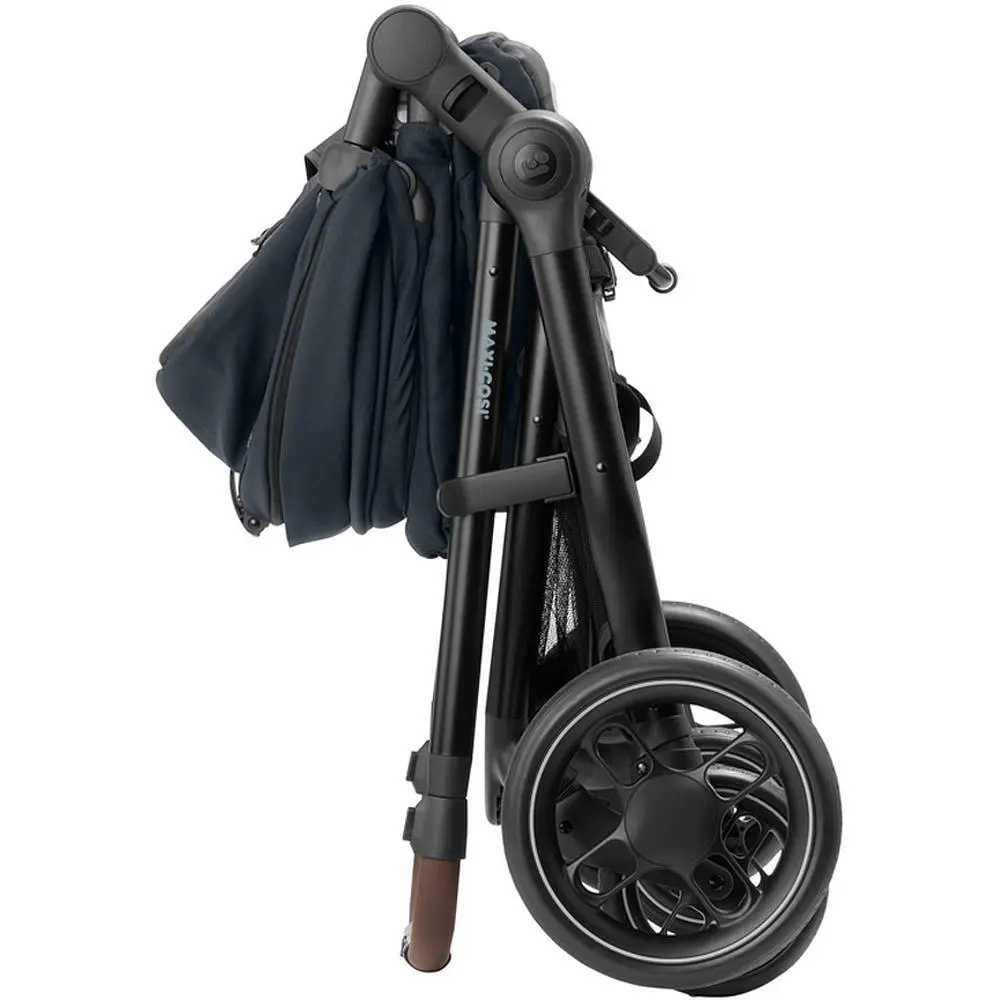 Коляска-трансформер Maxi-Cosi Zelia 3 Duo Essential Black, 3 в 1, з автокріслом CabrioFix i-Size, чорна (1930672110) - фото 11