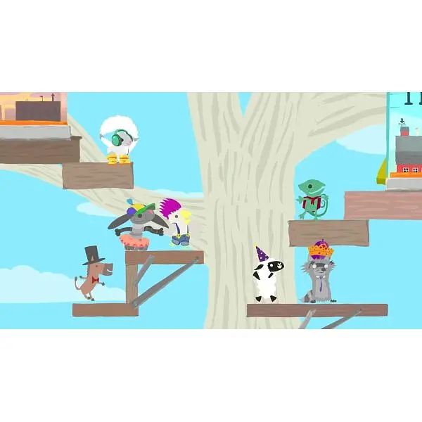 Игра Ultimate Chicken Horse A-Neigh-Versary Edition (русские субтитры) (Nintendo Switch) - фото 4