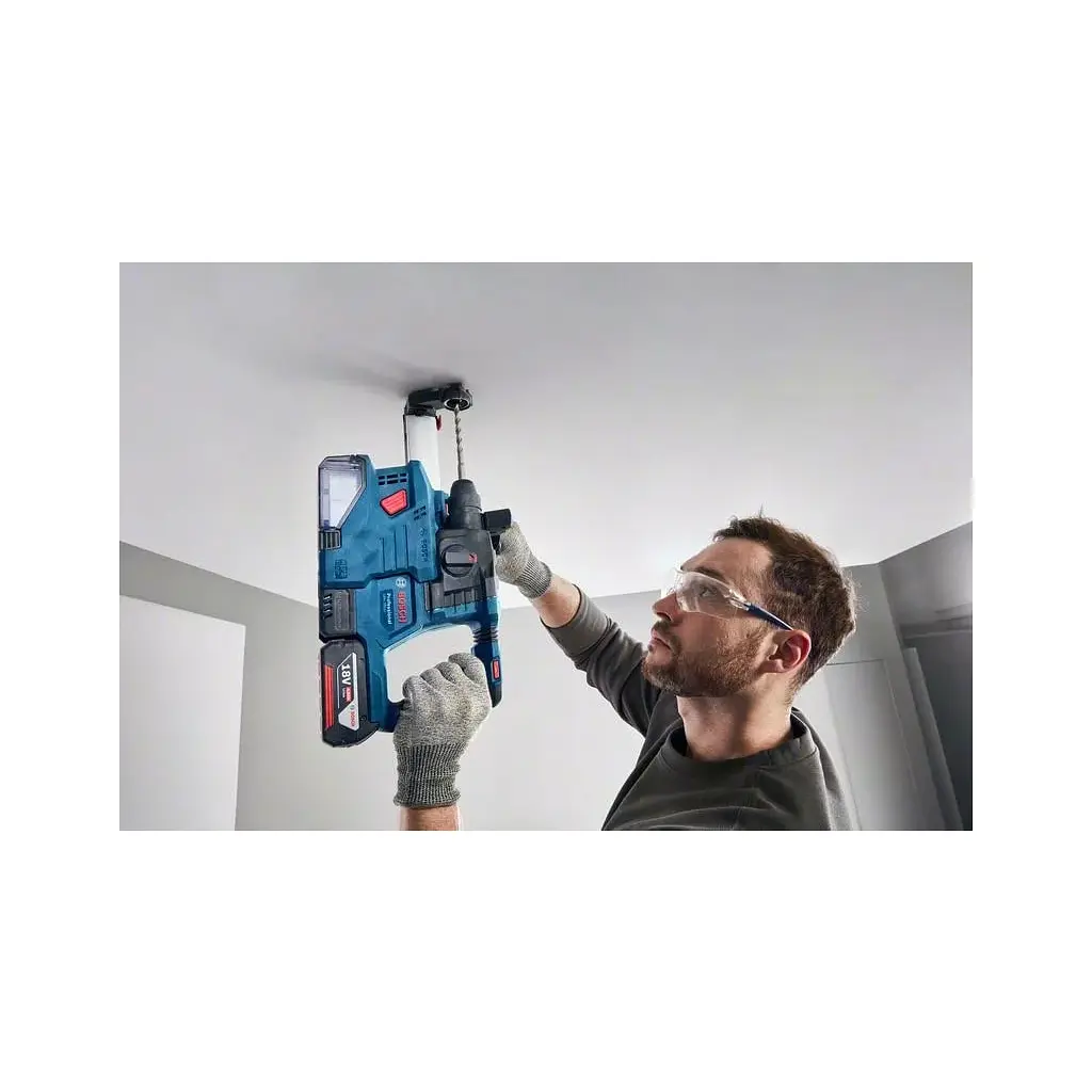 Перфоратор Bosch GBH 185-LI, 18В, SDS-Plus, 1.9Дж, безщітковий, 1х4.0Ah (0.611.924.022) - фото 4