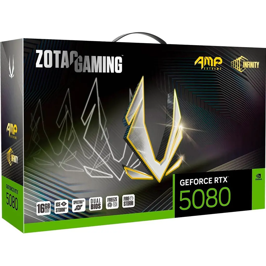 Видеокарта Zotac Gaming GeForce RTX 5080 AMP Extreme INFINITY 16GB [ZT-B50800B-10P] EU [127260] - фото 8