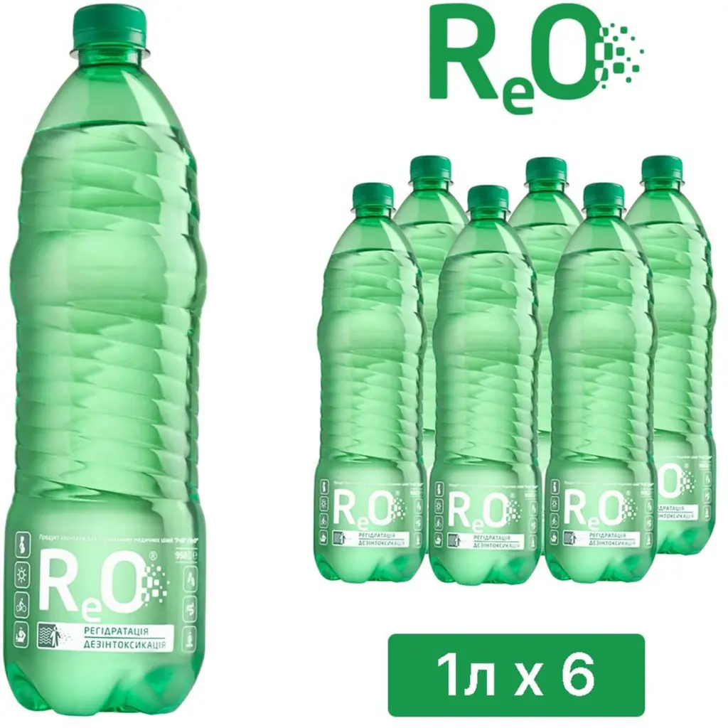 Вода минеральная ReO для медицинских целей слабогазированная 950 мл х 2 шт. - фото 3