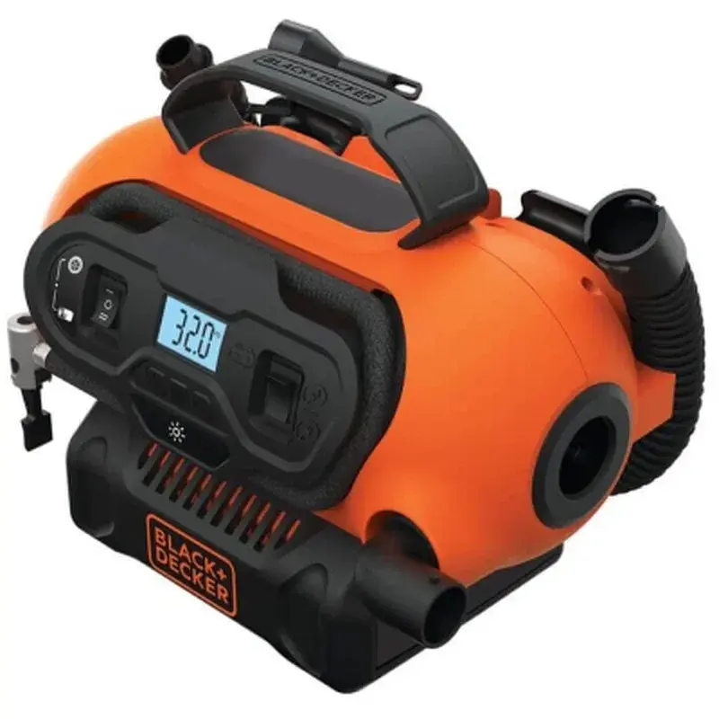 Автомобільний компресор Black&Decker Li-Ion, 18V, (без АКБ та ЗП) (BDCINF18N) - фото 3
