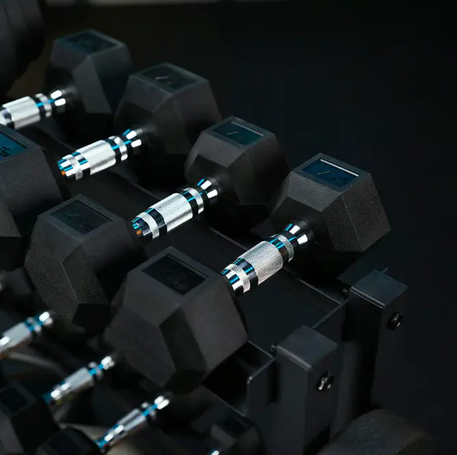 Стійка 3-рівнева для гантелей, грифів та гирь Trex Sport TX-075DR - фото 8