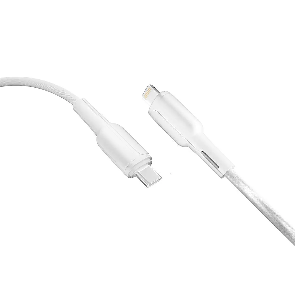 Кабель для зарядки и обмена данными USB Ridea RC-CO10 CommonPro 30W 10V/3A Type-C to Lightning 1 м Белый - фото 6