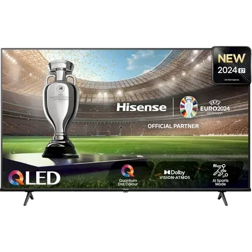 Телевізор 55" 55E7NQ, Black, QLED, 3840х2160 HISENSE teh0027755 - фото 2