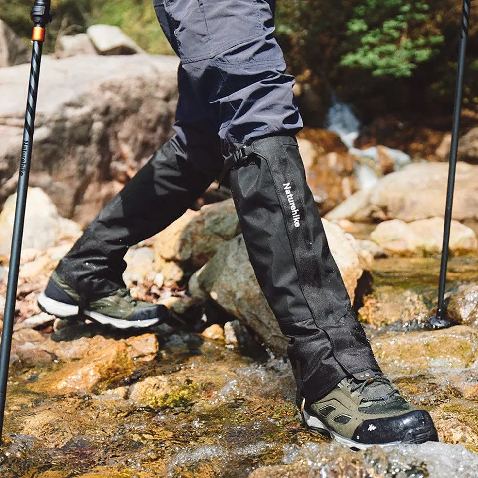 Бахіли водонепроникні Naturehike CNK2450DS011 L чорні - фото 4