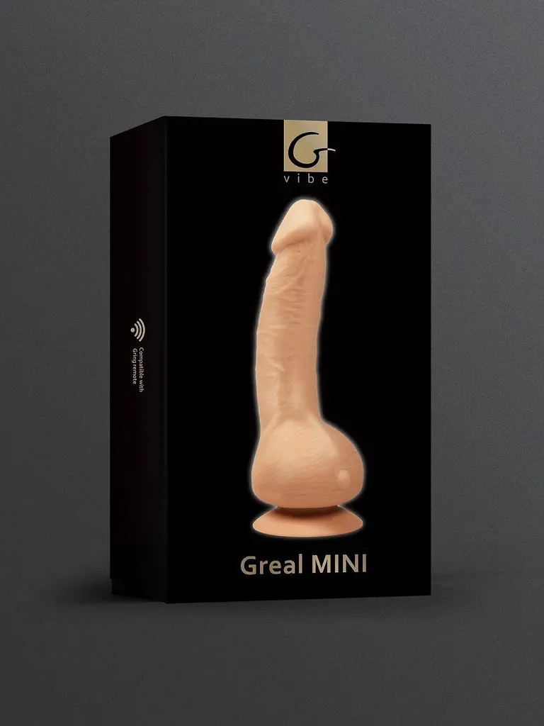 Вібратор Gvibe Greal Mini Реалістичний, 18х3.2 см - фото 10
