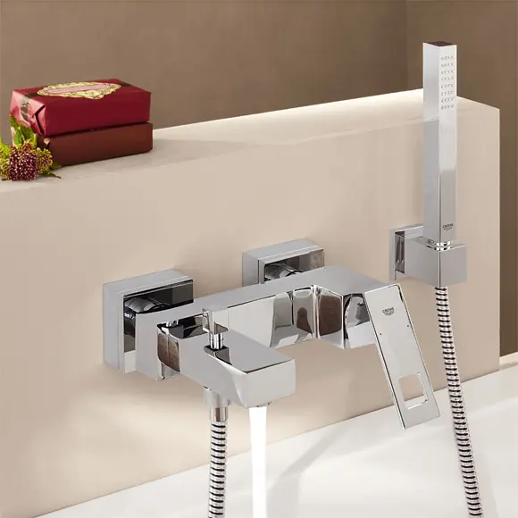 Змішувач для ванни Grohe Eurocube 23141000 - фото 2