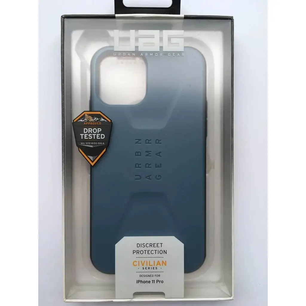 Оригінальний протиударний чохол UAG Civilian для iPhone 11 Pro (5.8") Blue 11170D115454 - фото 5