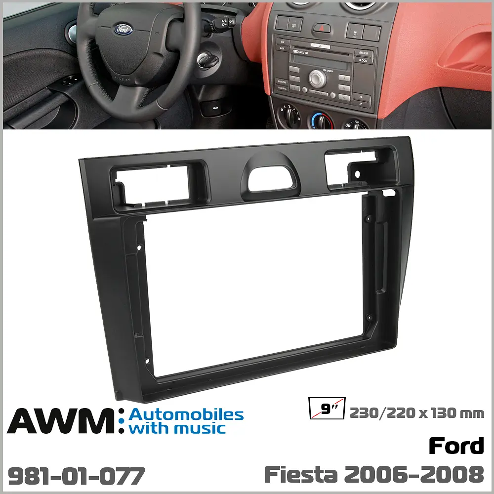 Переходная рамка Ford Fiesta AWM 981-01-077 - фото 5