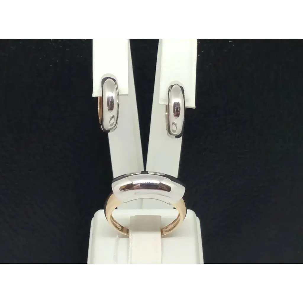 Золоте кільце Столична Ювелірна Фабрика. 140608 19,5 - фото 5