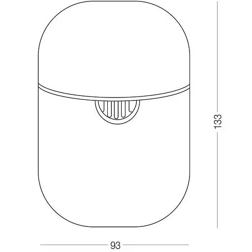 Соковыжималка МВМ My Home ручная для фруктов (KP-06 WHITE) - фото 4