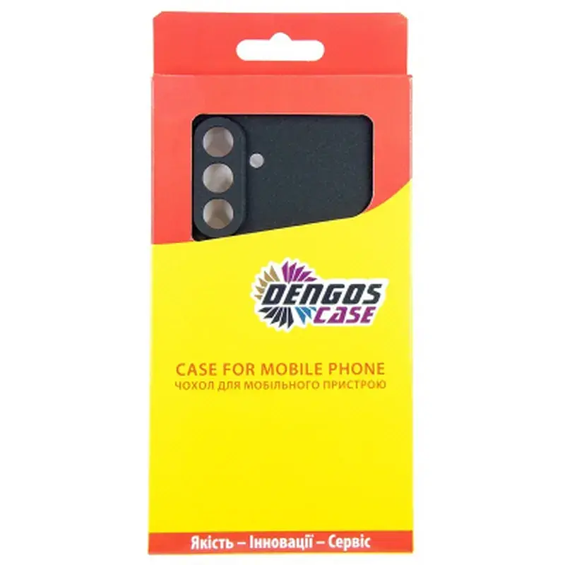 Чохол до мобільного телефона Dengos Case + Cross-body Strap Samsung Galaxy A57 Black+Purple (DG-KM-CCRB-10) - фото 4