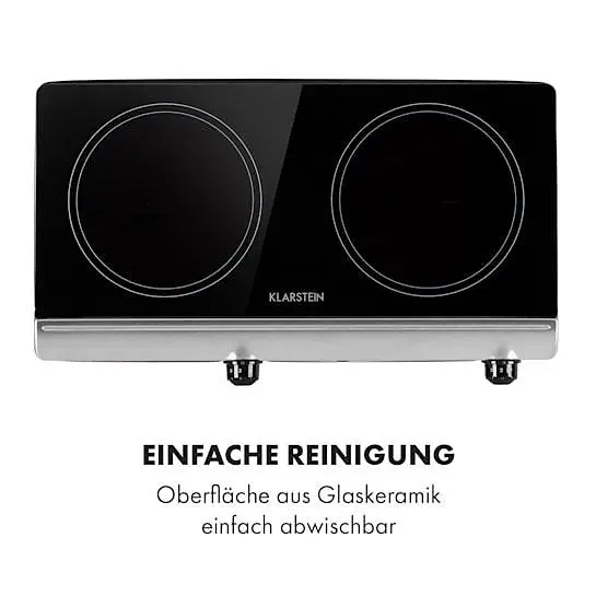Варильна поверхня електрична Klarstein Cookbuddy (10035704) Сірий - фото 2