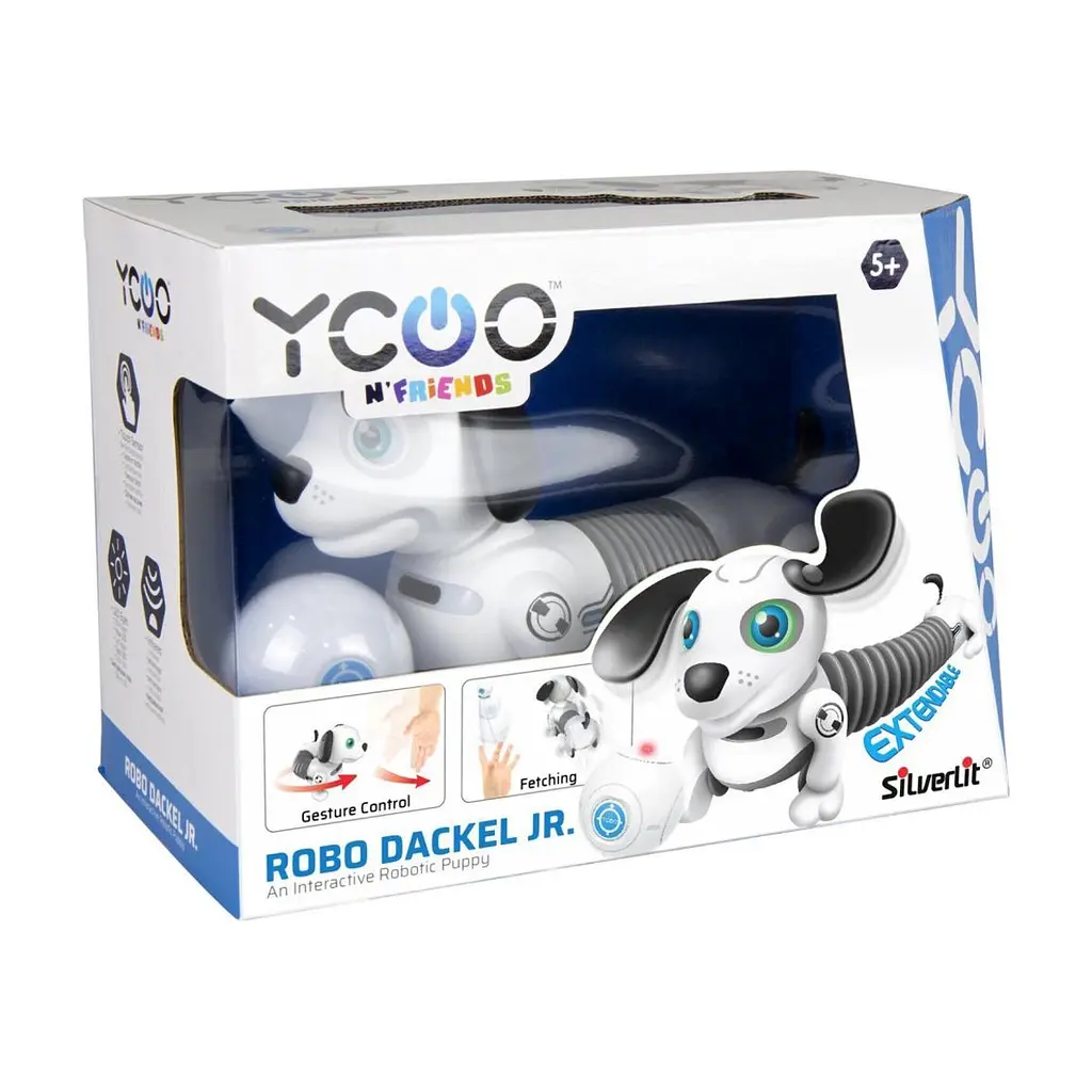 Интерактивная игрушка Silverlit робот-собака DACKEL JUNIOR (88578) - фото 8