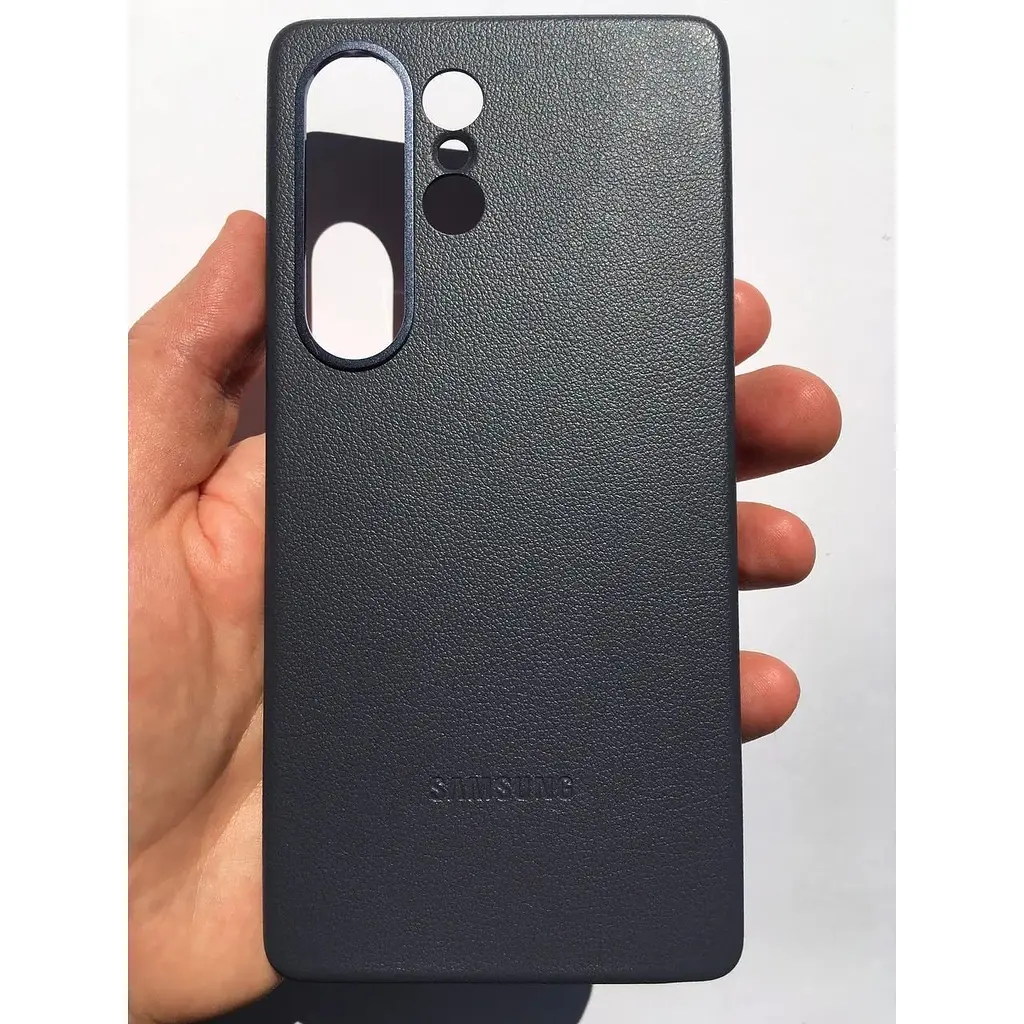 Оригінальний протиударний шкіряний чохол Samsung Kindsuit Case для Galaxy S25 Ultra Чорний EF-VS938PBEGWW - фото 4