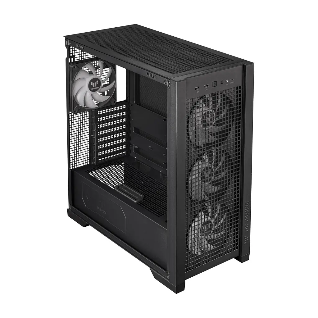Корпус для ПК ASUS TUF Gaming GT302 ARGB Black (90DC00I0-B19000) - фото 8