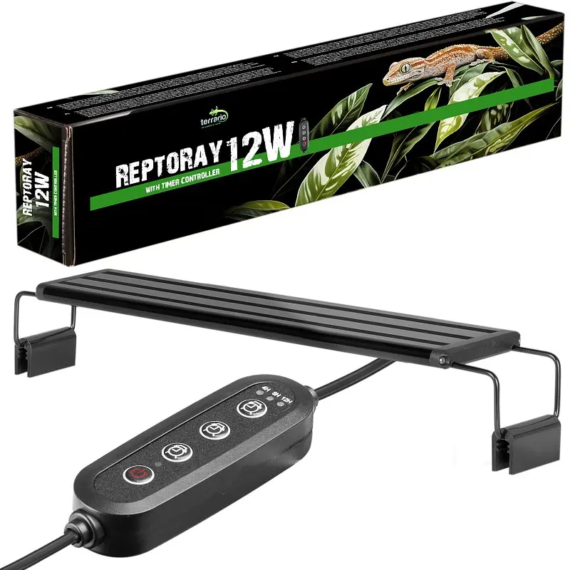 Світильник LED 40-50см для тераріумів з контролером часу Terrario ReptoRay 12W - фото 2