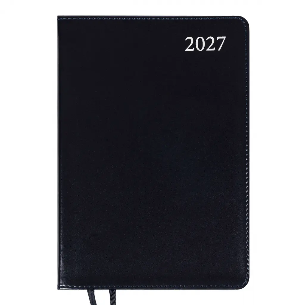 Щоденник діловий Leo Planner 2027 Aldento інтегральний А5 368 сторінок темно-синій (252732)