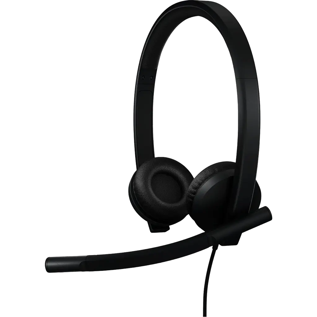 Гарнітура Logitech H570e Corded Mono чорний-USB-A (981-001430) (7095238) - фото 2