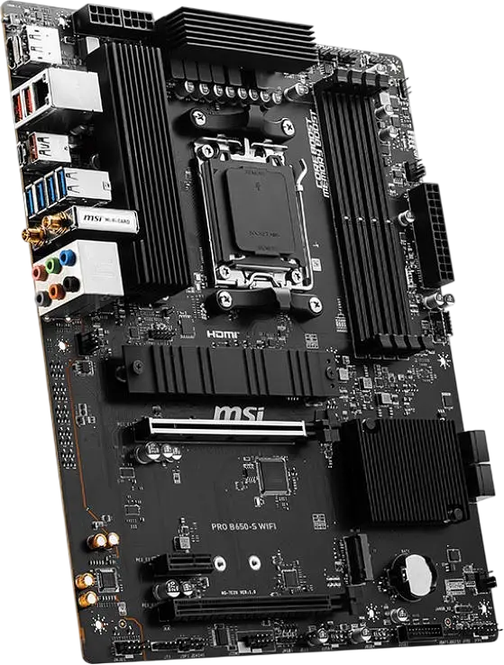 Материнська плата MSI B650-S PRO Wi-Fi Socket AM5 (PRO B650-S WIFI) Б/В - фото 2