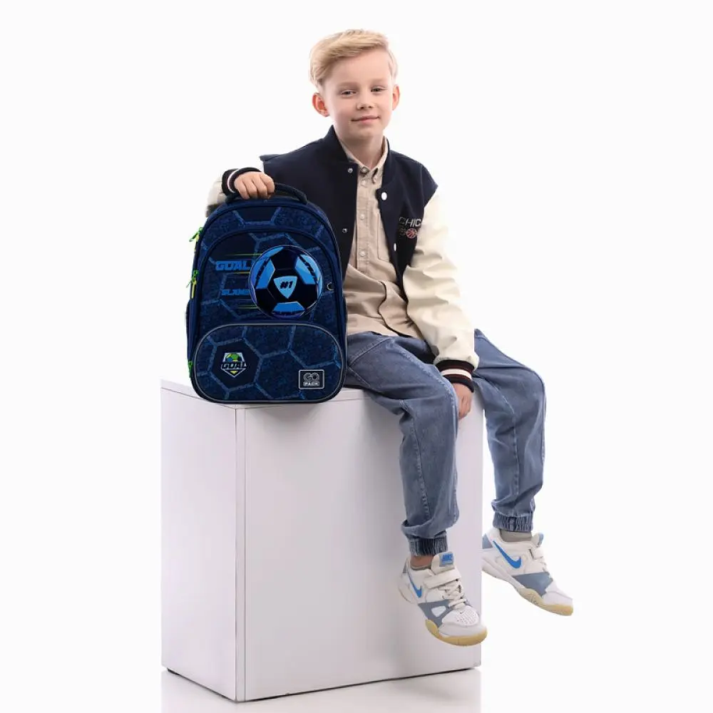 Рюкзак GoPack Education каркасний 597M-6 Goal (GO25-597M-6) - фото 16