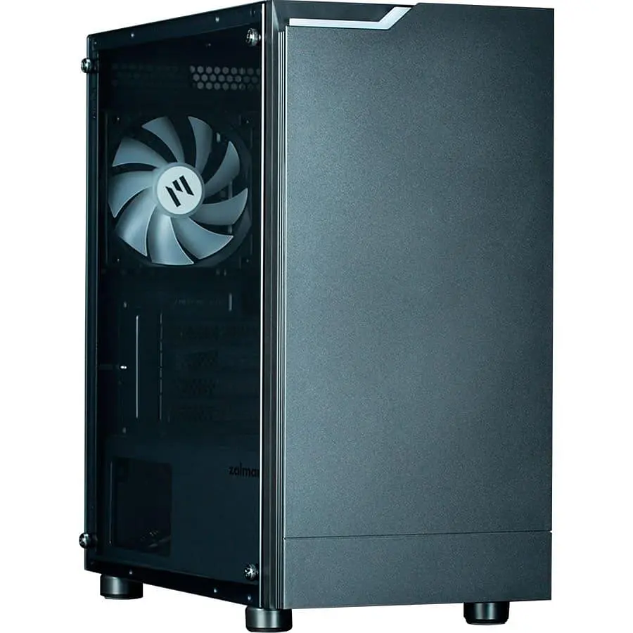 Корпус Zalman T4 Plus без БЖ, 2xUSB3.0, 1xUSB2.0, 1x120мм ARGB, VGA 3200мм, mATX, чорний (T4PLUS) - фото 2