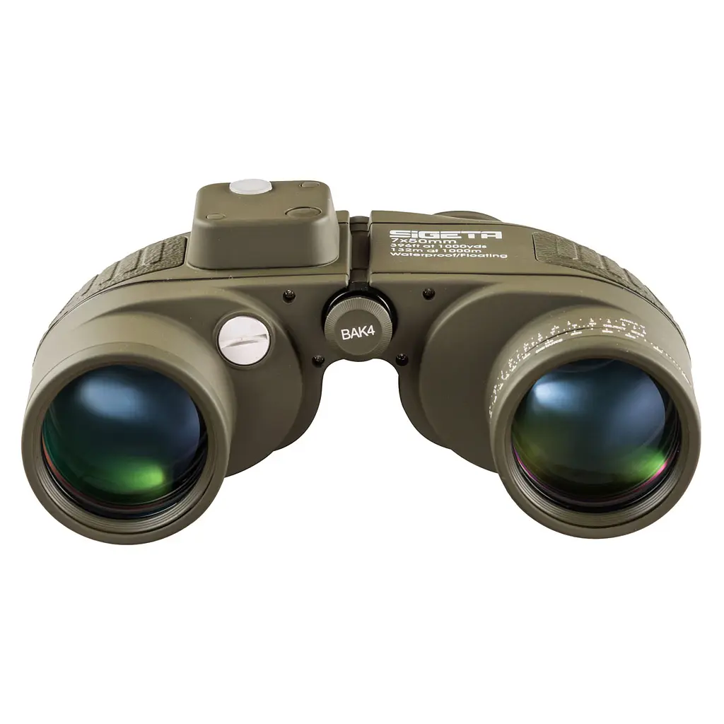Бінокль SIGETA Admiral 7x50 Military floating/compass/reticle морський - фото 3