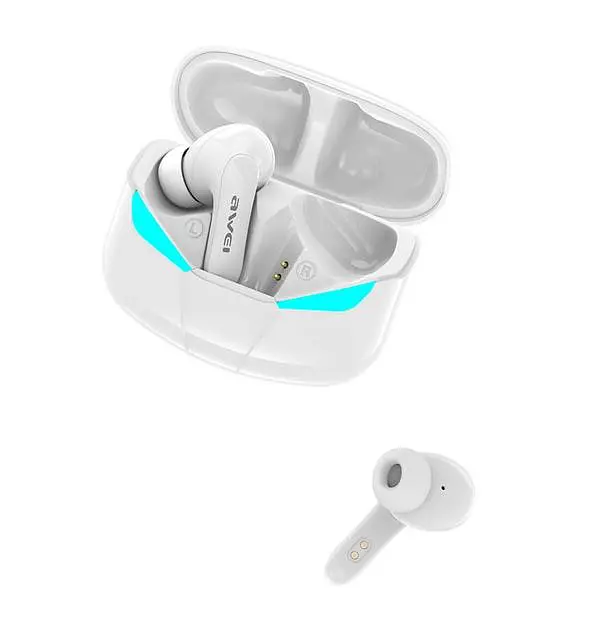 Навушники Bluetooth Awei T35 Gaming TWS earphone | BT5.0, 35/400mAh, 5Hours | white - фото 3