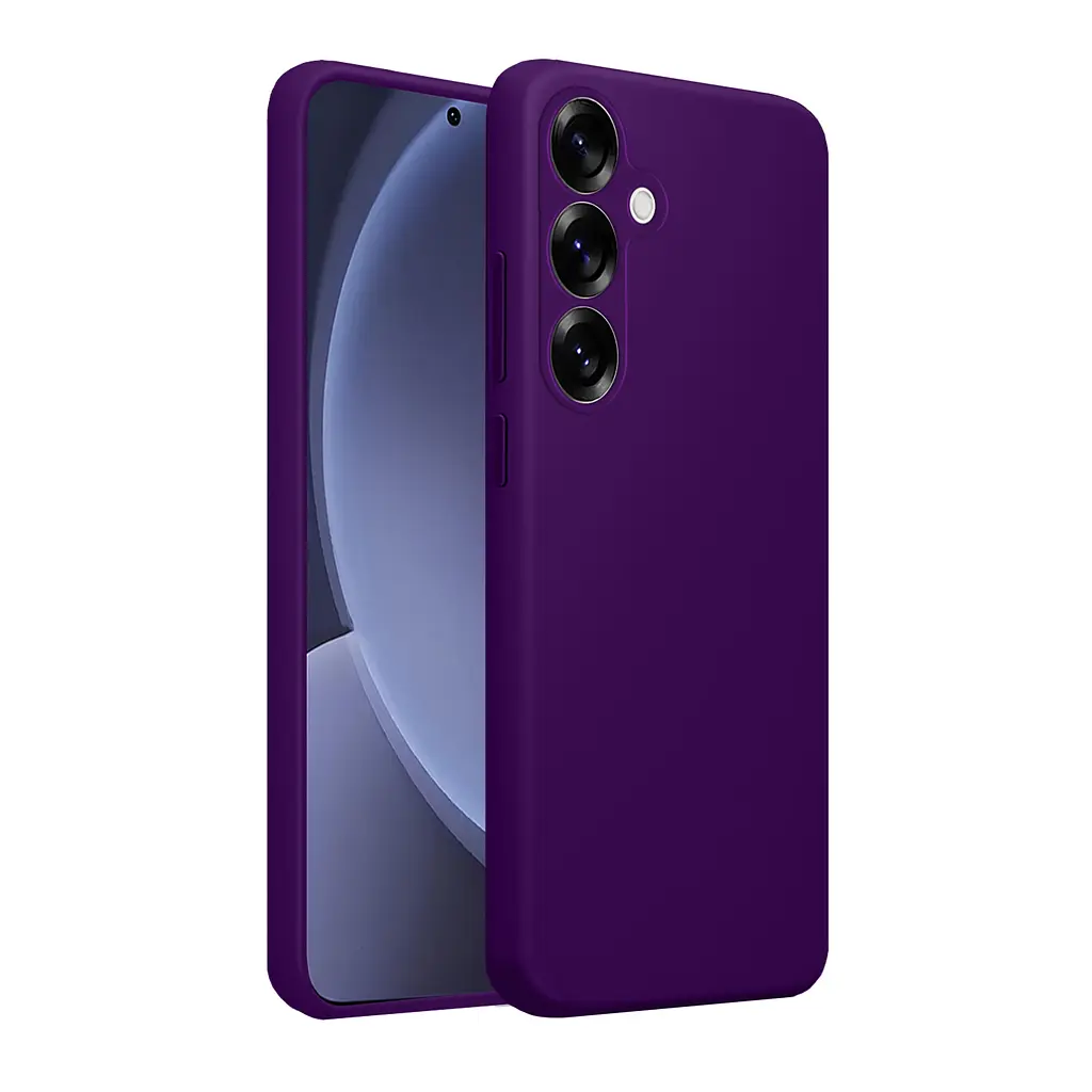 Чохол MAKE Samsung S25 Silicone Deep Purple - фото 3