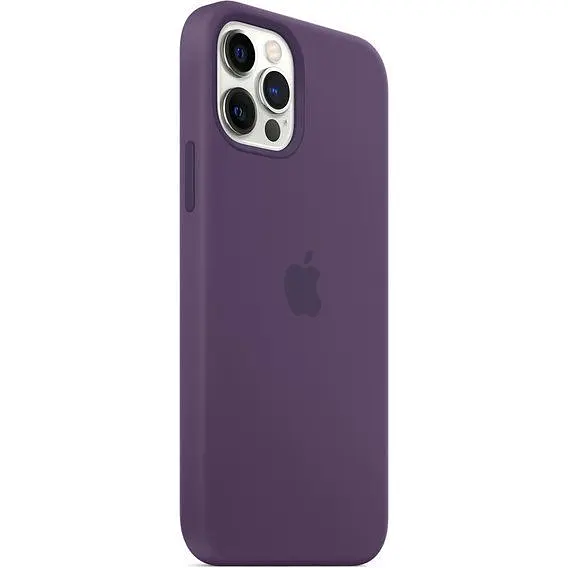 Чохол Silicone Case з MagSafe для Apple iPhone 12/12 Pro (Amethyst) ААА [57144] - фото 2