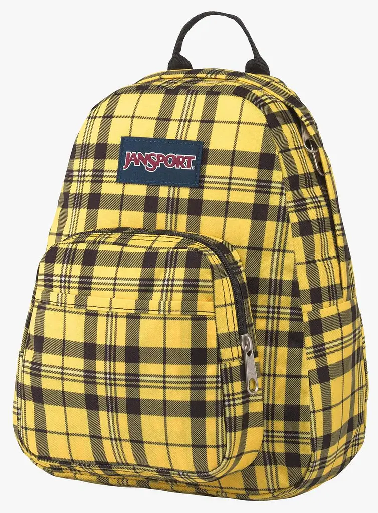 Рюкзак молодіжний Jansport js00tdh66g7 10L Жовтий у клітку - фото 3