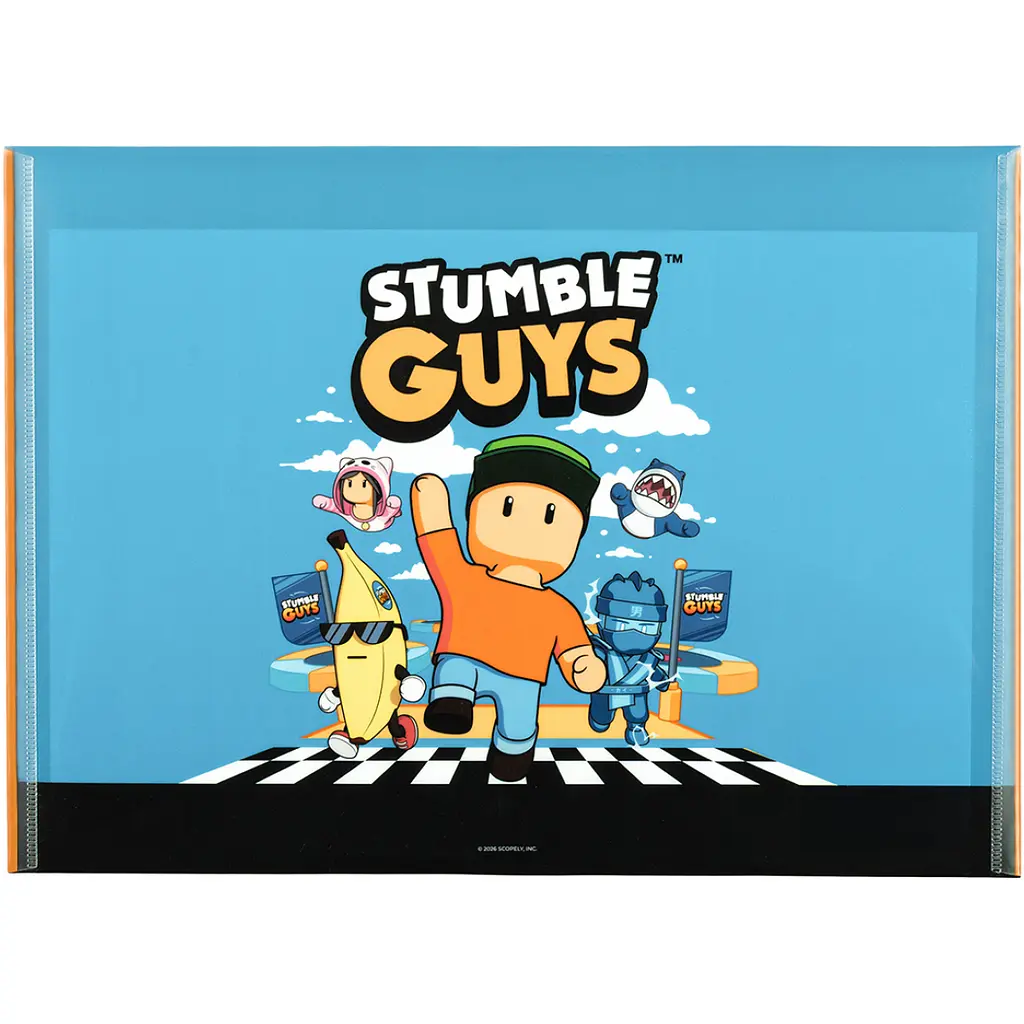 Папка-конверт Yes Stumble Guys А4 на кнопці (492373) - фото 3