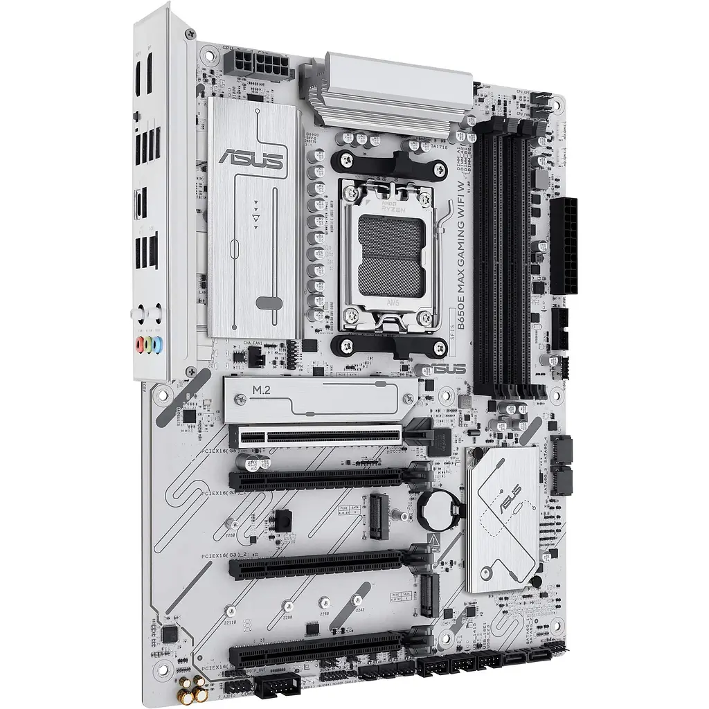 Материнська плата Asus B650E MAX Gaming WIFI W sAM5 B650 4xDDR5 M.2 HDMI DP WiFi BT ATX - фото 2