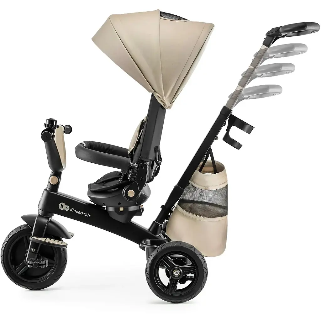 Велосипед триколісний Kinderkraft Easytwist Beige (KREASY00BEG0000) - фото 12
