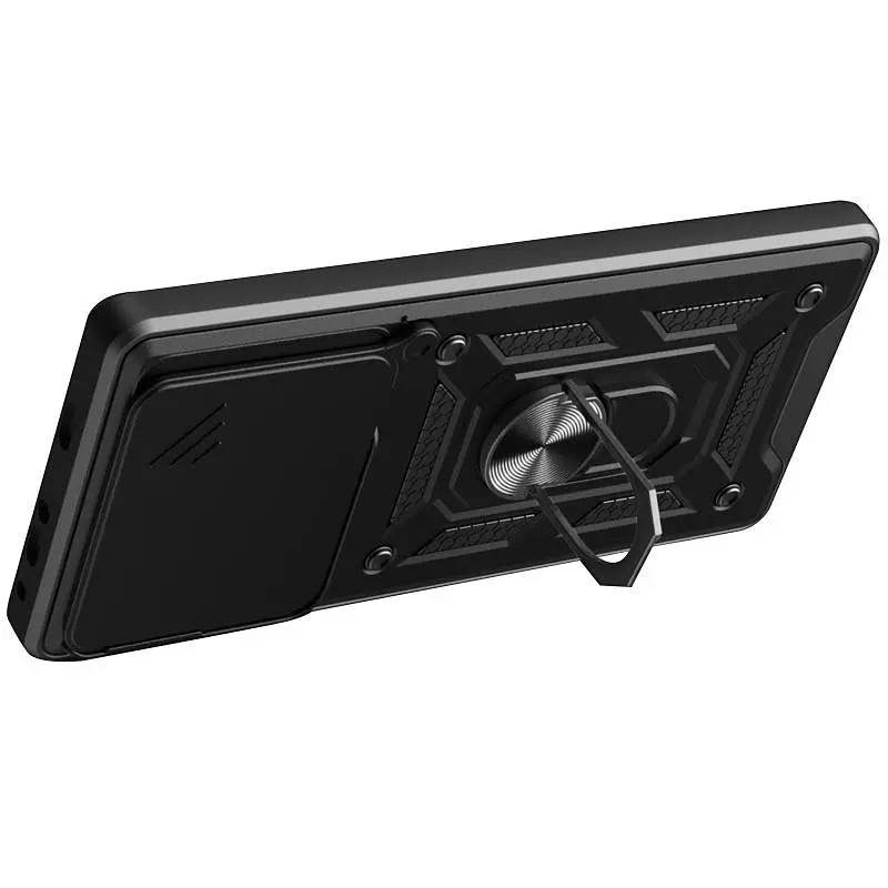 Чохол Ummi Camshield Serge Ring для Xiaomi 15T Pro Чорний / Black - фото 4