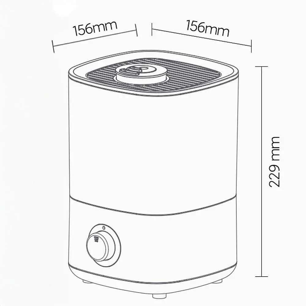 Зволожувач повітря Xiaomi Xiaoda Desk Humidifier F100 2.5L (XD-F100-01) - фото 8
