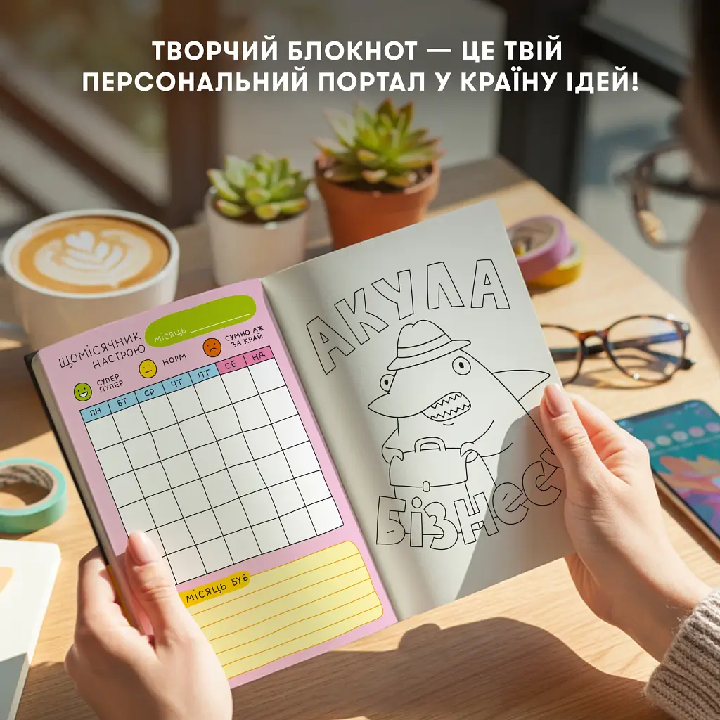 Творчий блокнот ORNER x Maliunok «Твори як хочеш» - фото 6