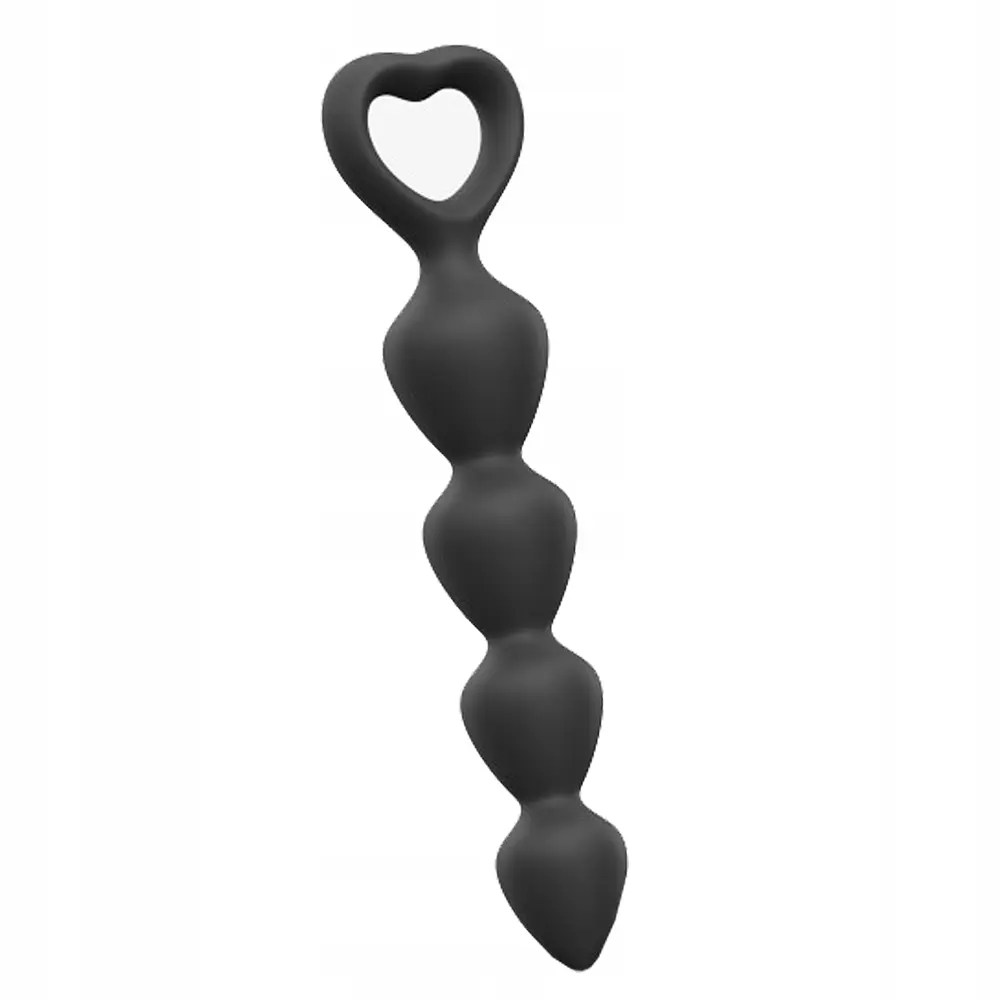 Анальні намиста Love To Love Bing Bang 18 см (чорний) - фото 4