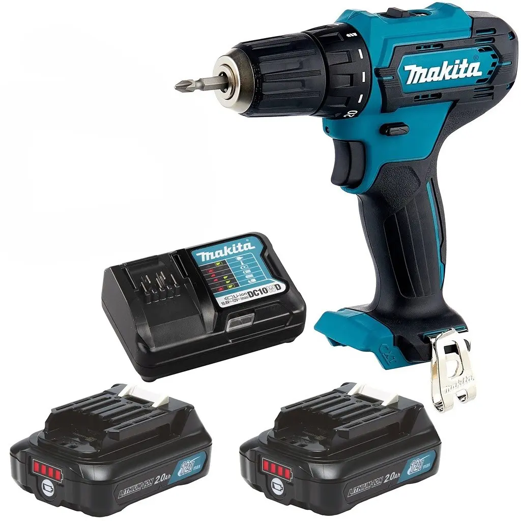 Шурупокрут акумуляторний Makita DF333D BEO2 (30 Нм, 0.8-10 мм, CXT)
